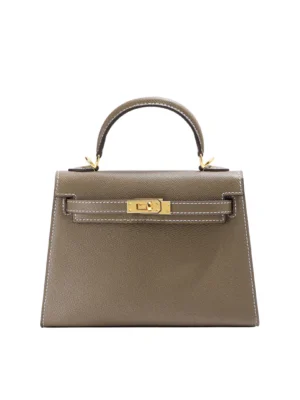 Top Grain Leather Epsom Inspired Kelli Handbag