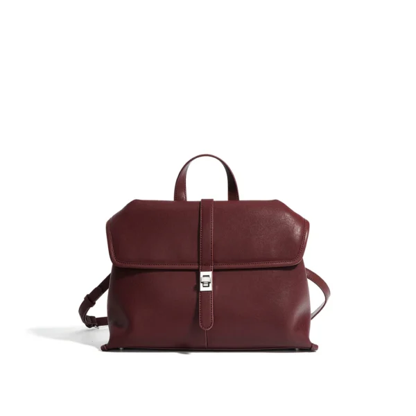 Leather Commute Crossbody Bag