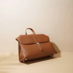 Leather Commute Crossbody Bag