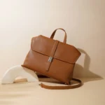 Leather Commute Crossbody Bag