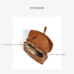 Leather Commute Crossbody Bag
