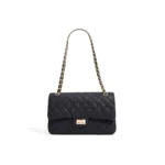Textured Leather Inspired 2.55 Chain Bag