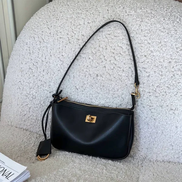 Top Grain Leather Inspired Rode Shoulder Bag