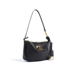 Top Grain Leather Inspired Rode Shoulder Bag