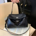 Top Grian Leather Rodeo Women Shoulder Bag