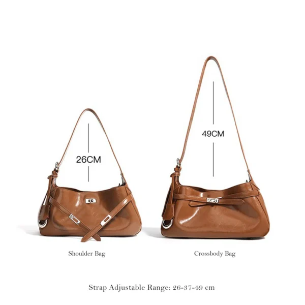 Leather Inspired Kelli Hobo Bag