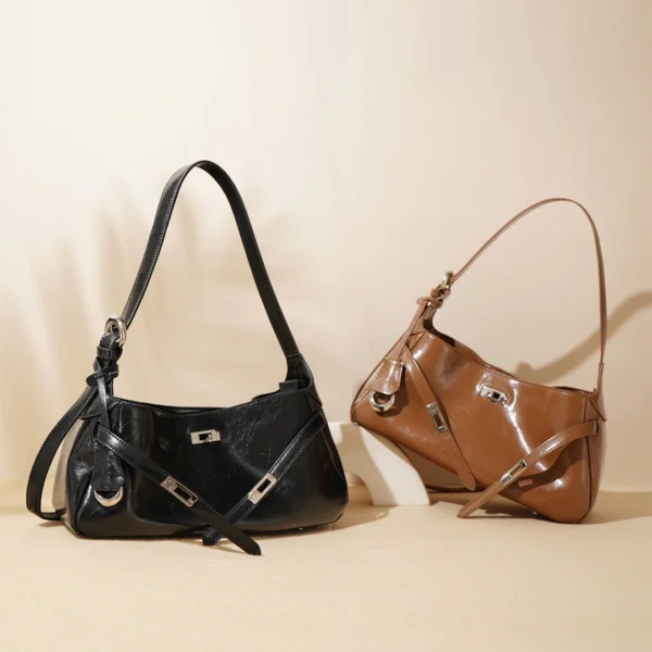 Leather Inspired Kelli Hobo Bag