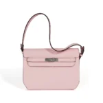 Leather Inspired Kelly Depeches Pouch Bag