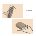 Leather Simple Crossbody Phone Bag