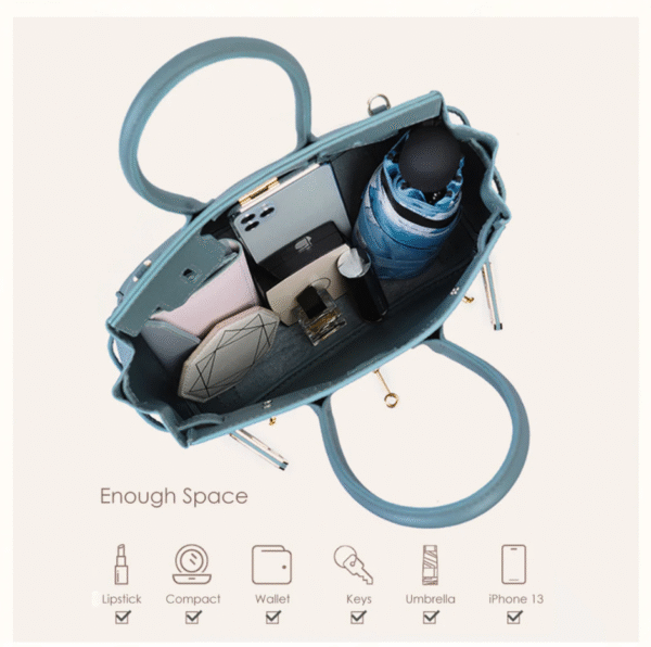 Top grained leather platinum pouch DIY kit