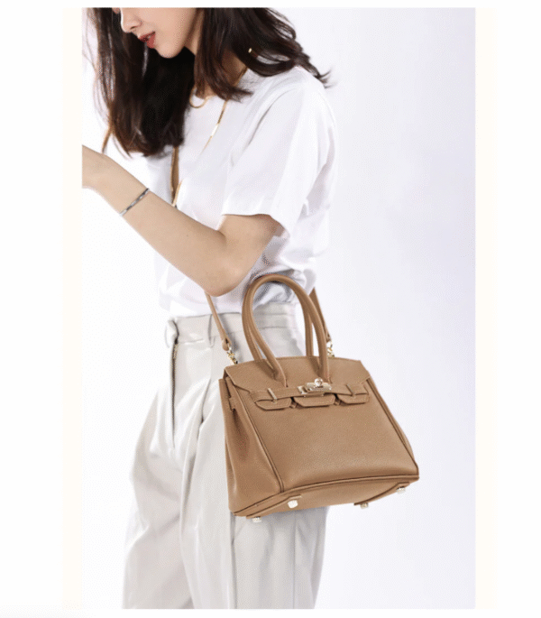 Top grained leather platinum pouch DIY kit