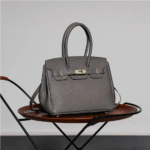Top grained leather platinum pouch DIY kit