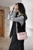 Top Grain Leather Fashion Lindi Handbag DIY Kit