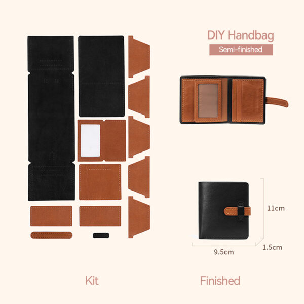LeCynBay Men's DIY Leather Wallet Kit – Handcraft Your Luxury  