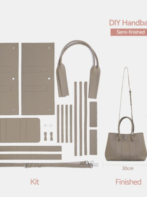 LeCynBay Top Grain Leather Inspired Garden Handbag DIY kit