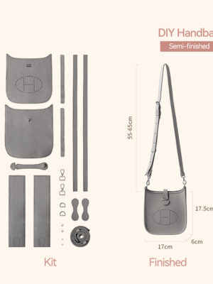 LeCynBay Full Grain Leather Mini Eveline Bag DIY Kit