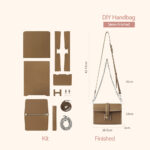 LeCynBay Leather Lady Square Bag DIY Kit
