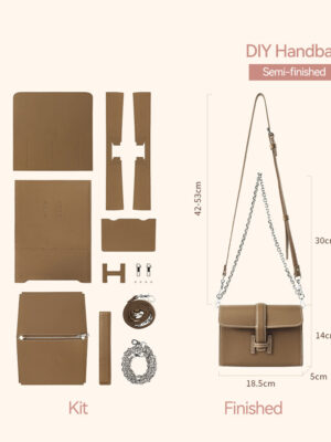LeCynBay Leather Lady Square Bag DIY Kit