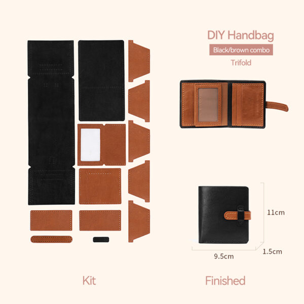 LeCynBay Men's DIY Leather Wallet Kit – Handcraft Your Luxury  