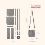 LeCynBay Full Grain Leather Mini Eveline Bag DIY Kit