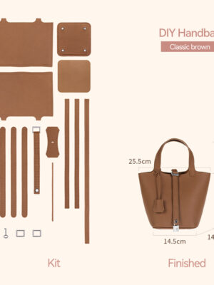 LeCynBay Top Grain Leather New Kelli Bag DIY Kit