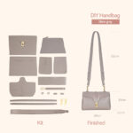 LeCynBay Leather Supple Small Tote Bag DIY Kit