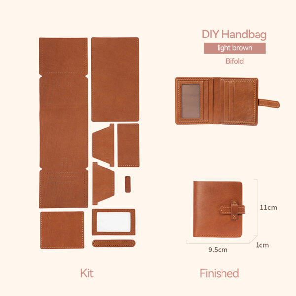 LeCynBay Men's DIY Leather Wallet Kit – Handcraft Your Luxury  