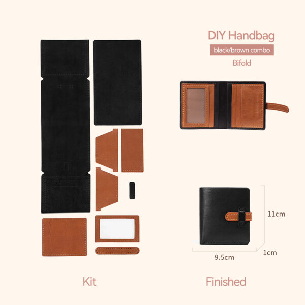 LeCynBay Men's DIY Leather Wallet Kit – Handcraft Your Luxury  