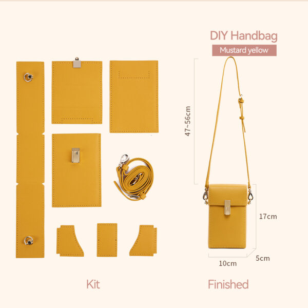 LeCynBay Leather Phone Bag DIY Kit