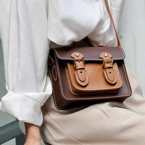 Lady Leather Fashion Crossbody Satchel Bag DIY Kit