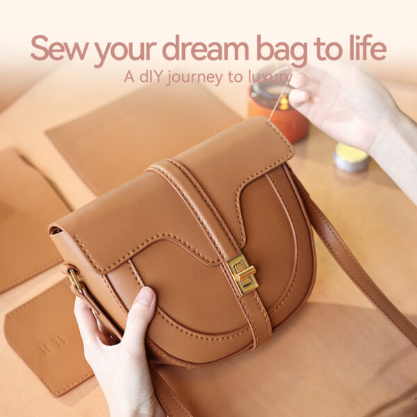 LeCynBay Leather Soft 16 Saddle Bag DIY Kit