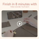 LeCynBay Top Grain Leather New Kelly Bag DIY Kit