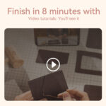 LeCynBay DIY Men's Leather Wallet Kit - Full Grain Cowhide Bifold/Trifold with Free Engraving (Father's Day Gift Idea)