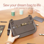 LeCynBay Top Grain Leather Jypsiere Crossbody Bag DIY Kit