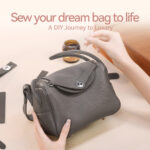LeCynBay Top Grain Leather Fashion Lindi Handbag DIY Kit