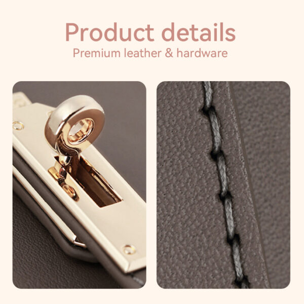 LeCynBay Top Grain Leather Jypsiere Crossbody Bag DIY Kit