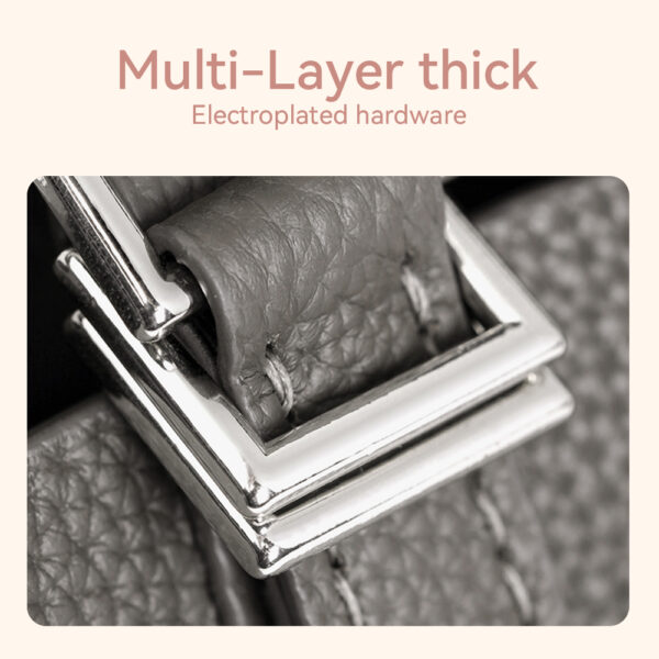 LeCynBay Top Grain Leather Lady Picotin Lock Totes Bag DIY Kit