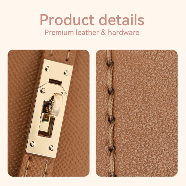 LeCynBay Top Grain Leather Inspired Kelly Bag DIY Kit