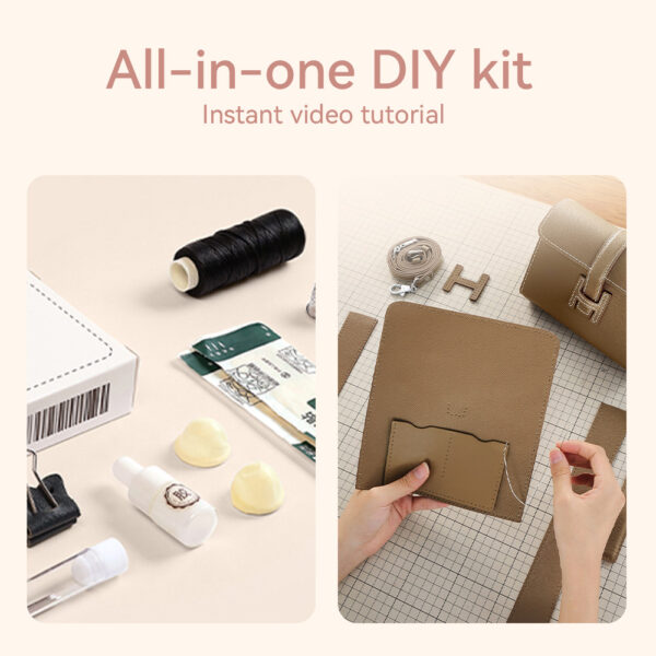 LeCynBay Leather Lady Square Bag DIY Kit