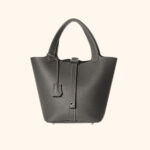 LeCynBay Top Grain Leather Lady Picotin Lock Totes Bag DIY Kit