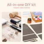 LeCynBay Top Grain Leather New Kelly Bag DIY Kit