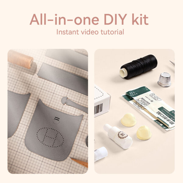 LeCynBay Full Grain Leather Mini Eveline Bag DIY Kit
