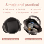 LeCynBay Top Grain Leather Lady Picotin Lock Totes Bag DIY Kit