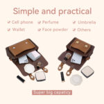 Lady Leather Fashion Crossbody Satchel Bag DIY Kit