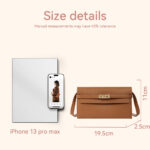 LeCynBay Top Grain Leather Inspired Kelly Bag DIY Kit