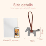 LeCynBaySheep Leather Flying Horse Charm DIY Kits