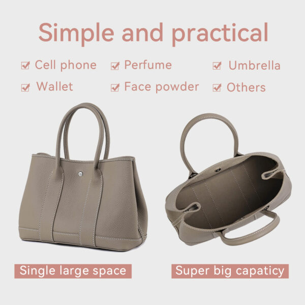 LeCynBay Top Grain Leather Inspired Garden Handbag DIY kit