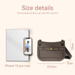 LeCynBay Top Grain Leather Jypsiere Crossbody Bag DIY Kit