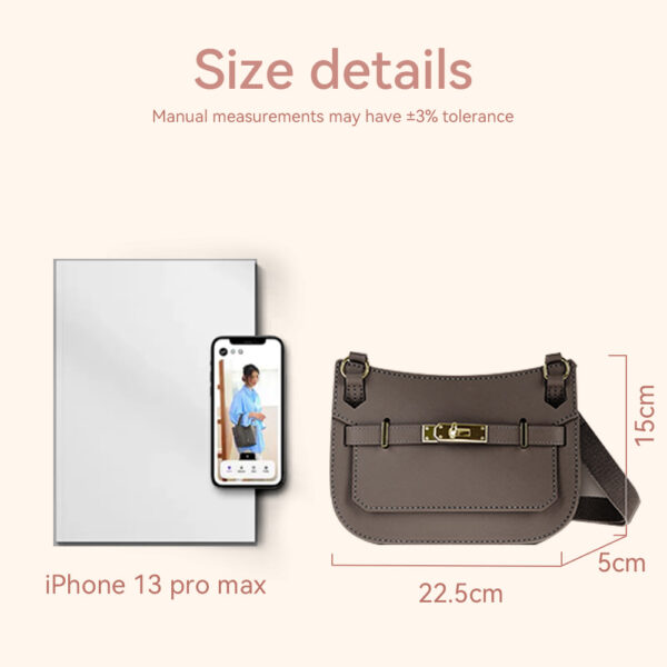 LeCynBay Top Grain Leather Jypsiere Crossbody Bag DIY Kit