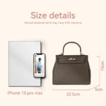 LeCynBay Top Grain Leather New Kelly Bag DIY Kit